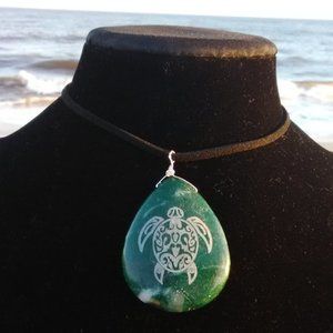 Hawaiian Sea Turtle Necklace